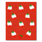 Strawberry Splash Red Area Rug