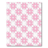 Pink Pink Floral Blossom Area Rug