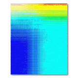 Multi-color and Patterns Rainbow Halftone Gradient Area Rug