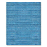 Blue Speckled Geometric Area Rug
