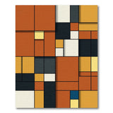 Bold Geometric Block Area Rug