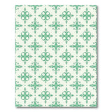 Green Emerald Green Persian Motif Area Rug