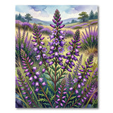 Purple Heather Meadow Area Rug