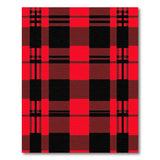 Red Buffalo Plaid Bold Red Black Buffalo Plaid Area Rug