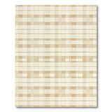 Beige Plaid Checkered Beige and Neutral Area Rug