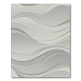 Grey Wave Grey Abstract Wave Area Rug