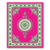 Pink Medallion Vibrant Pink Persian Medallion Area Rug