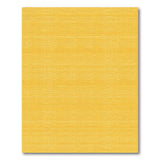 Vibrant Yellow Textured Woven Area Rug