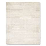 Geometric Modern Modern Geometric Beige Grid Area Rug