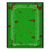 Dino Meadow Kids Cartoon Area Rug
