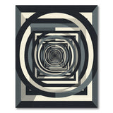 Hypnotic Geometric Vortex Area Rug