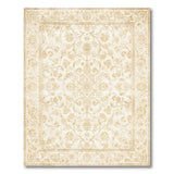 Beige Floral Vintage No. 6 Area Rug