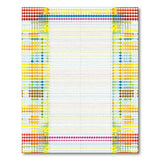 Geometric Modern Vibrant Multi-Color Geometric Dot Area Rug