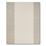 Neutral Striped Textured Area Rug