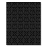 Grey Grey Geometric Starburst Area Rug