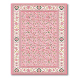 Floral Traditional Persian Blush Pink Floral Persian Area Rug