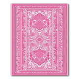 Heritage Tribal Pink Vibrant Pink Heritage Tribal Area Rug