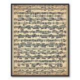 Vintage Sheet Music Area Rug