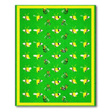 Playful Bumblebee Kids Area Rug
