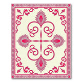 Ornate Red Palmette Persian Area Rug