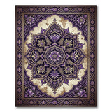 Purple Mandala Persian No. 3 Area Rug