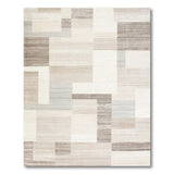 Geometric Modern Beige and Neutral Beige Neutral Geometric Modern Area Rug