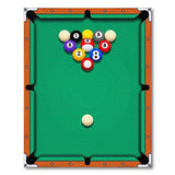 Billiards Rack Pool Table Area Rug