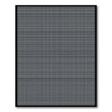 Grey Grid Geometric Area Rug