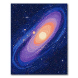 Galactic Spiral Nebula Area Rug