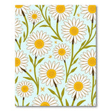 Whimsical Daisy Floral Area Rug
