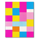 Vibrant Patchwork Multi-Color Geometric Area Rug