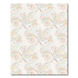 Whimsical Pastel Abstract Sea Creature Rug