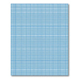 Classic Blue Gingham Checkered Area Rug
