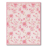 Blush Pink Blush Pink Floral Vintage Area Rug