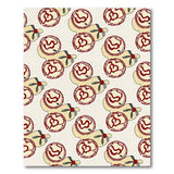 Playful Red Propeller Heart Area Rug