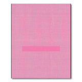 Vibrant Pink Grid Checkered Area Rug