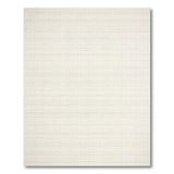 Beige Woven Grid Modern Area Rug