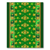 Golden Shamrock Lucky Green Area Rug