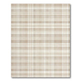 Brown and Tan Beige Tan Plaid Check Area Rug