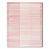 Modern Pink Gradient Stripe Area Rug