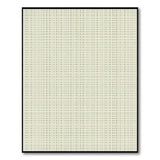Beige Black Dot Grid Geometric Area Rug