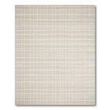 Woven Geometric Modern Beige Woven Grid Area Rug