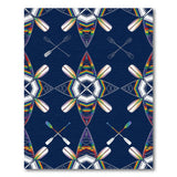 Rainbow Kayak Geometric Area Rug