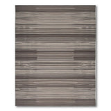 Geometric Modern Grey Modern Grey Striped Woven Area Rug
