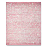 Blush Pink Speckled Abstract Area Rug