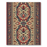 Traditional Persian Multi-Color Runner Rug