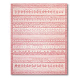 Pink Geometric Southwestern Area Rug