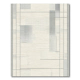 Modern Halftone Geometric Area Rug