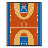 Basketball Court Area Rug
