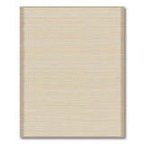 Beige Seagrass Woven Area Rug with Braided Border